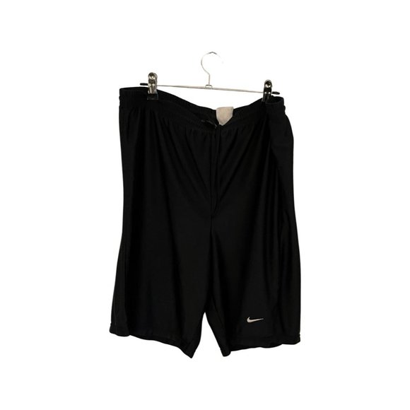 Black Nike Vintage Bball Basketball Dazzle Shorts (Size Large) Used - Picture 2 of 2